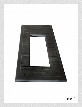 Комплект с перемычками 1500*750*50 цвет серый