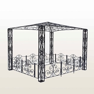 Беседка Кованая